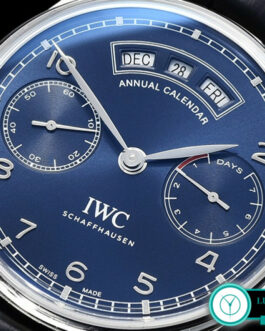 IWC PORTUGIESER ANNUAL CALENDAR IW503502 BLUE