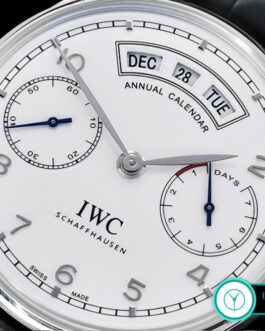 IWC PORTUGIESER ANNUAL CALENDAR IW503502 WHITE