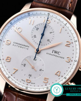 IWC PORTUGUESE IW371480 ROSE GOLD 41MM WHITE