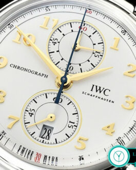 IWC DA VINCI IW393402 LAUREUS SPORT FOR GOOD FOUNDATION LIMITED EDITION WHITE GOLD MARKERS