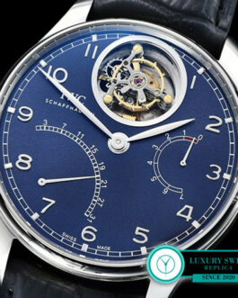 IWC PORTUGESE MYSTERE TOURBILLON BLUE