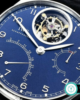 IWC PORTUGESE MYSTERE TOURBILLON BLUE