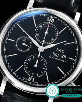 IWC PORTOFINO SWISS CHRONOGRAPH IW391001 BLACK