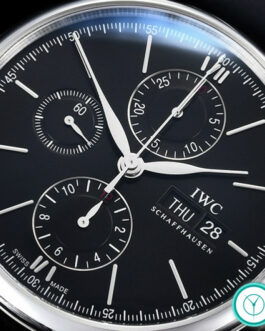 IWC PORTOFINO SWISS CHRONOGRAPH IW391001 BLACK