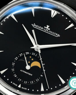 JAEGER LECOULTRE MASTER ULTRA THIN MOON BLACK