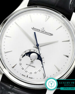 JAEGER LECOULTRE MASTER ULTRA THIN MOON BLACK