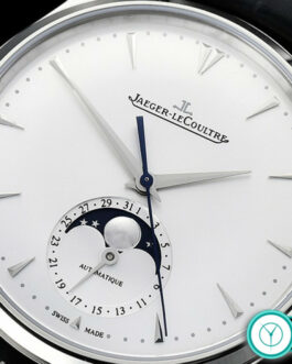 JAEGER LECOULTRE MASTER ULTRA THIN MOON BLACK