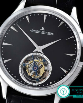 JAEGER LECOULTRE MASTER ULTRA THIN TOURBILLON BLACK