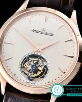 JAEGER MASTER MASTER ULTRA THIN TOURBILLON ROSE GOLD ROSE GOLD