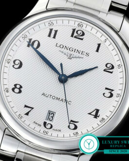 LONGINES MASTER MEN’S AUTOMATIC WHITE DIAL BRACELET