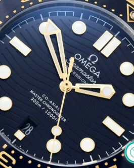 OMEGA SEAMASTER DIVER 300M TWO TONE BLUE WAVE DIAL