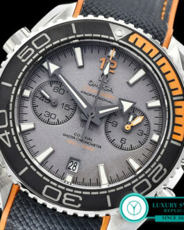 OMEGA SEAMASTER PLANET OCEAN CHRONOGRAPH 600M GREY DIAL