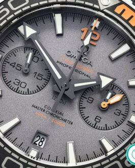 OMEGA SEAMASTER PLANET OCEAN CHRONOGRAPH 600M GREY DIAL