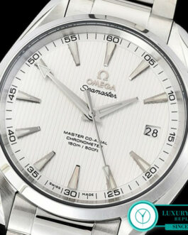 OMEGA SEAMASTER AQUA TERRA CO-AXIAL SWISS AUTOMATIC WHITE DIAL