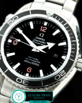 OMEGA SEAMASTER PLANET OCEAN 45MM SWISS AUTOMATIC BLACK BEZEL