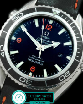 OMEGA SEAMASTER PLANET OCEAN 45MM SWISS AUTOMATIC BLACK BEZEL