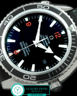 OMEGA SEAMASTER PLANET OCEAN 45MM SWISS AUTOMATIC BLACK BEZEL