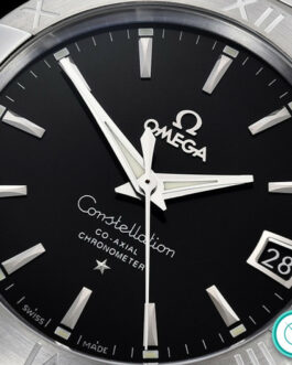 OMEGA CONSTELLATION DOUBLE EAGLE SWISS AUTOMATIC BLACK DIAL