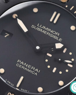 PANERAI PAM 607 LUMINOR SUBMERSIBLE CERAMICA LEFT HANDED