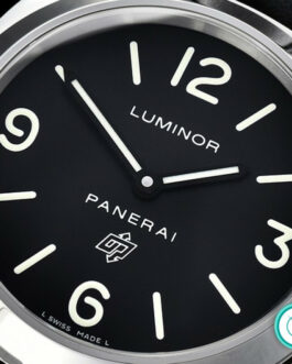 PANERAI PAM 000 LUMINOR SWISS MOVEMENT BLACK LEATHER STRAP