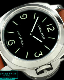 PANERAI PAM 112 LUMINOR SWISS MOVEMENT BROWN LEATHER STRAP