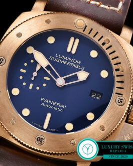 PANERAI PAM 671 LUMINOR SUBMERSIBLE 1950 3 DAYS 47MM BRONZO