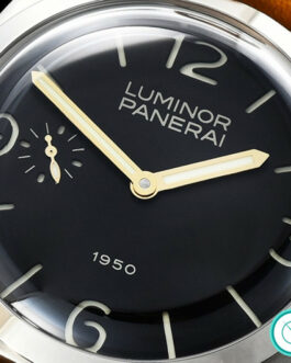 PANERAI PAM 127 LUMINOR 1950 FIDDY SWISS MOVEMENT BROWN LEATHER STRAP