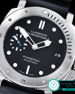 PANERAI PAM 682 LUMINOR SUBMERSIBLE 1950 3 DAYS RUBBER STRAP