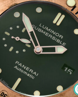 PANERAI PAM 382 47MM LUMINOR 1950 SUBMERSIBLE BRONZO