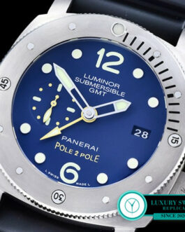 PANERAI PAM 719 LUMINOR SUBMERSIBLE GMT POLE2POLE 47MM