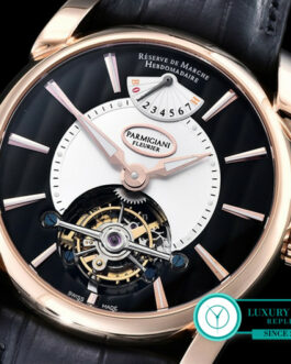 PARMIGIANI FLEURIER PARMIGIANI TONDA 42 TOURBILLON ROSE GOLD BLACK