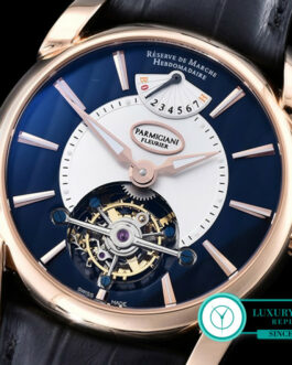 PARMIGIANI FLEURIER PARMIGIANI TONDA 42 TOURBILLON ROSE GOLD BLUE