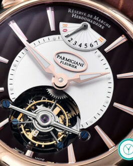 PARMIGIANI FLEURIER PARMIGIANI TONDA 42 TOURBILLON ROSE GOLD BROWN