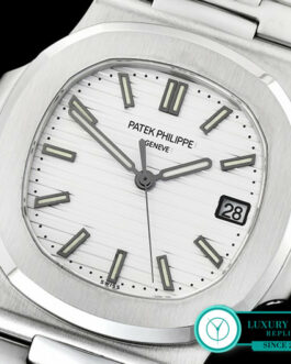 PATEK PHILIPPE NAUTILUS JUMBO 5711 40MM WHITE