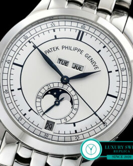 PATEK PHILIPPE COMPLICATIONS 5396G-001 38MM WHITE DIAL