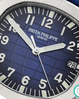 PATEK PHILIPPE AQUANAUT 5167 40MM BLUE DIAL RUBBER STRAP