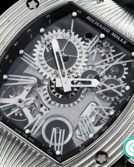 RICHARD MILLE RM 018 HOMMAGE A BOUCHERON WHITE GOLD PLATED