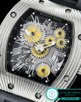 RICHARD MILLE RM 018 HOMMAGE A BOUCHERON WHITE GOLD PLATED YELLOW