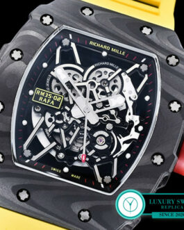 RICHARD MILLE RM 35-02 RAFAEL NADAL FORGED CARBON YELLOW RUBBER