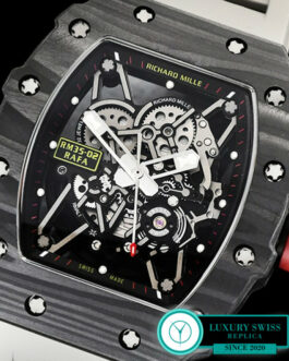 RICHARD MILLE RM 35-02 RAFAEL NADAL FORGED CARBON GREY RUBBER