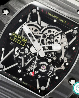 RICHARD MILLE RM 35-02 RAFAEL NADAL FORGED CARBON GREY RUBBER