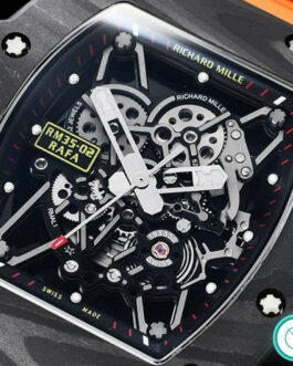 RICHARD MILLE RM 35-02 RAFAEL NADAL FORGED CARBON ORANGE RUBBER