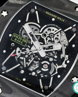 RICHARD MILLE RM 35-02 RAFAEL NADAL FORGED CARBON WHITE RUBBER