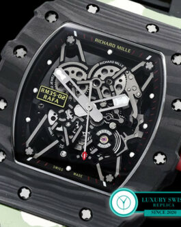 RICHARD MILLE RM 35-02 RAFAEL NADAL FORGED CARBON CAMO RUBBER