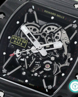 RICHARD MILLE RM 35-02 RAFAEL NADAL FORGED CARBON CAMO RUBBER