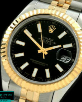 ROLEX DATEJUST II 126333 TWO TONE JUBILEE BRACELET – BLACK DIAL