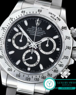 ROLEX DAYTONA SWISS AUTOMATIC MOVEMENT – BLACK DIAL