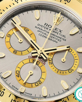 ROLEX DAYTONA SWISS AUTOMATIC MOVEMENT 2 TONE – GREY DIAL