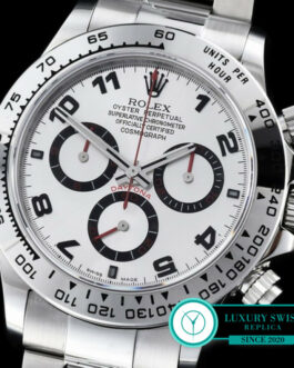 ROLEX DAYTONA 116509 SWISS AUTOMATIC SILVER DIAL