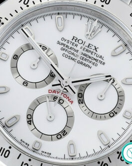 ROLEX DAYTONA SWISS AUTOMATIC MOVEMENT – WHITE DIAL